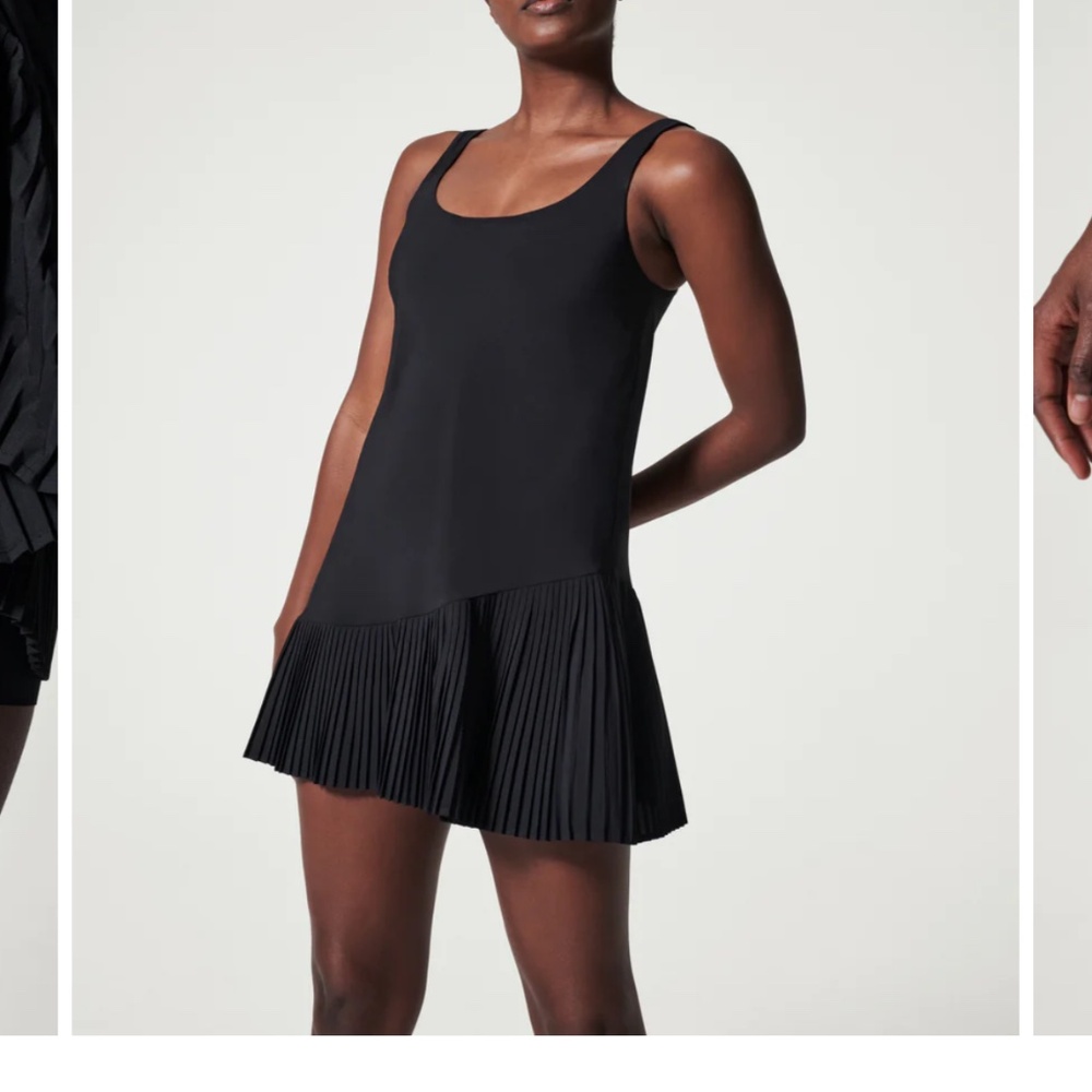 Spanx pleated tennis dress